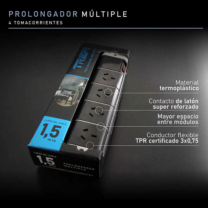 prolongador multiple